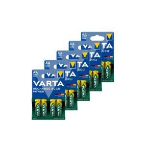 Varta Oplaadbare AA / HR6 Ni-Mh Batterijen (20 stuks, 2600 mAh)