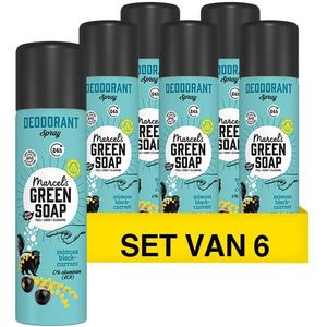 Aanbieding: Marcel's Green Soap deodorant spray Vanille en Kersenbloesem (6 deodorants - 900 ml)