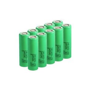 Samsung INR18650-25R / 18650 Li-ion batterij (10 stuks, 3,7 V, 2500 mAh, 20A)