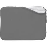 MW BASICS LIFE SLEEVE MacBook Pro and Air 13inch USB-C Perfect-fit sleeve with memory foam Grey/White