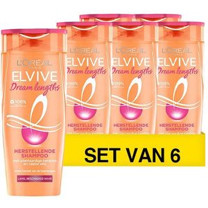 Aanbieding: L'Oreal Elvive Dream Lengths Herstellende Shampoo (6 flessen - 250 ml)