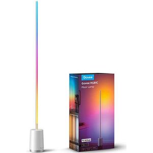 Govee RGBICWW Floor Lamp Lyra | Wi-Fi + Bluetooth | Zilver