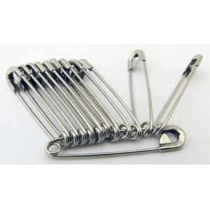 GB Products EHBO Veiligheidsspelden 40 mm (1 pak x 12 stuks)