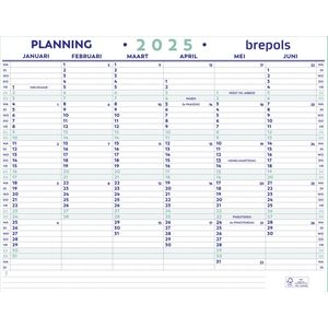 Brepols Jaarplanner NL 2025- 420 x 330 mm