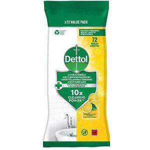 Dettol Schoonmaakdoekjes Citrus (72 doekjes)