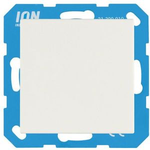 ION Industries Blindplaat V1/J1 | Alpin wit mat