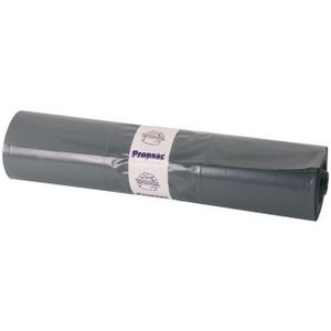 Staples Choice Afvalzak 140 liter, 80 x 120 cm, 70 micron, grijs