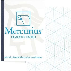 Mercurius Isometrisch Papier A6 80 g/m² 5/25 mm