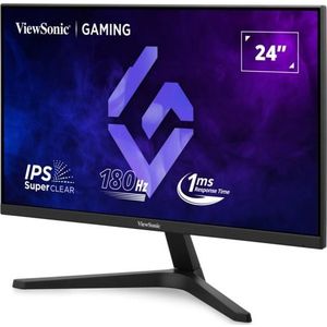 ViewSonic - VX24G1-HD - LED-monitor - Zwart - 1920 x 1080 Full HD - 180 Hz - 1 ms - HDR10 - 2xHDMI, DisplayPort