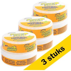 Aanbieding: 3x Scrub Daddy | Power Paste schoonmaakmiddel (incl. Scrub Mommy spons)