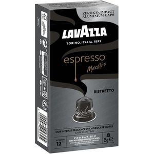 Lavazza Nespresso Compatible Capsules Espresso Ristretto (1 pak x 10 stuks)