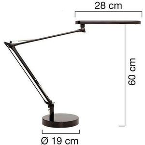 Unilux Mambo LED Bureaulamp Zwart