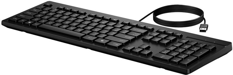 HP - 125 G2 - Toetsenbord - Zwart - Bedraad