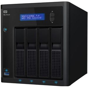 Western Digital My Cloud PR4100 Netwerkopslag- Zonder Harde Schijven- Zwart