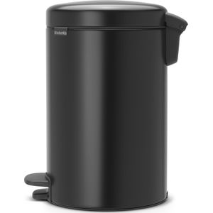 Brabantia NewIcon Prullenbak - 12 liter - Matt Black