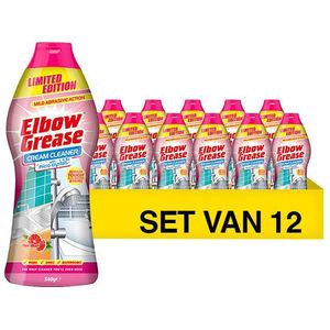 Elbow Grease - Pink Cream Cleaner - 12 Stuks - 540 ml