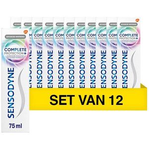 Aanbieding: Sensodyne Tandpasta Complete Protection Advanced Whitening (12 tubes - 75 ml)