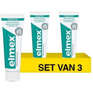 Aanbieding: 3x Elmex Sensitive tandpasta (75 ml)