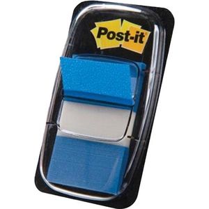 Post-it Index 25x43 blauw/pak 50
