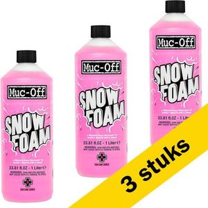 Aanbieding: 3x Muc-Off Snow Foam | Schuimreiniger | 1 liter
