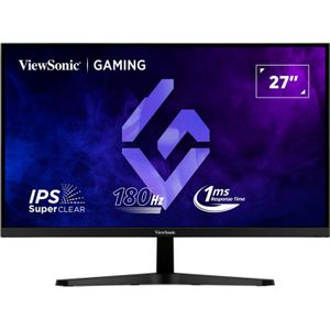 ViewSonic - VX27G1-HD - Monitor - Zwart - 27" - 1920 x 1080 - 180 Hz - IPS - 1 ms - HDR10