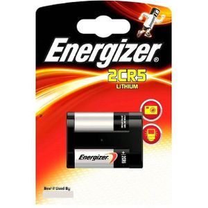 Energizer 2CR5 Lithium Batterij voor camera, 1300 mAh