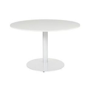 Schaffenburg Linesto Ronde Vergadertafel, 120 cm, Wit