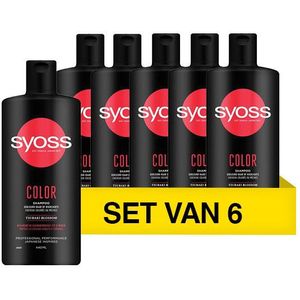 Aanbieding: Syoss Color Shampoo (6 flessen - 440 ml)