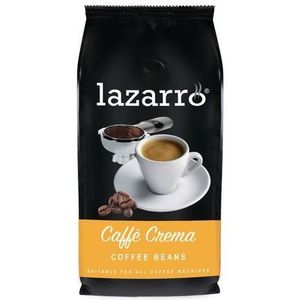 Lazarro Caffé Crema Koffiebonen Medium Roast (pak 1000 gram)