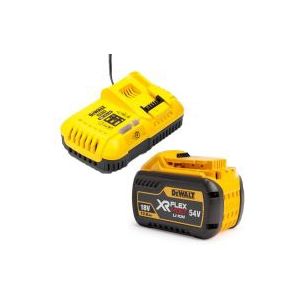 Starterset: DeWalt DCB548-XJ / XR FlexVolt accu + lader (18V / 54V, 12Ah, origineel)