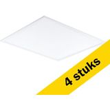 Aanbieding: 4x Philips led paneel 60x60 cm | Ledinaire | 3000K | Warm Wit (830) | UGR 19 | 3400 lume