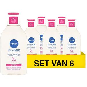 Aanbieding: Nivea Caring Micellair Water (6 flessen - 400 ml)