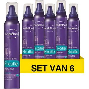 Aanbieding: Andrélon Fantastische Fixatie mousse (6x 200 ml)