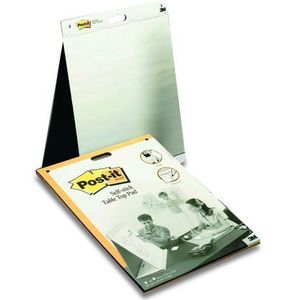 Post-it Super Sticky Zelfklevende Table Top Flipchart, 584 x 508 mm, Wit (blok 20 vel)