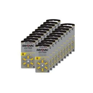 Rayovac Extra Advanced 10 / PR70 / Geel voordeelpak 120 stuks