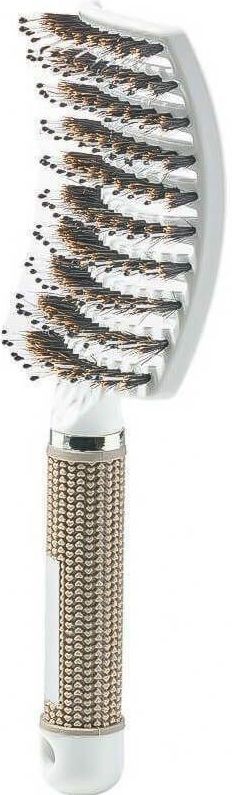 Yuaia Haircare Curved Paddle Brush White