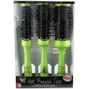Hot Brush Trio Kit Green (U)