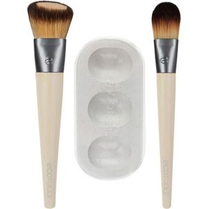 EcoTools Custom Match Duo borstel voor vloeibare make-up