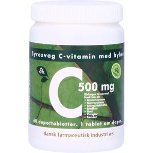 Berthelsen Naturprodukter - C Vitamin Syresvag 500 mg 50 g 60 stk.