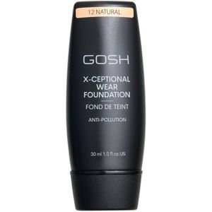 Gosh X-Ceptional Wear Foundation 12 Natural 30 ml
