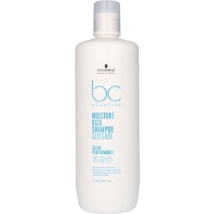 Schwarzkopf Bonacure Moisture Kick Shampoo 1000ml - Normale Shampoo Vrouwen