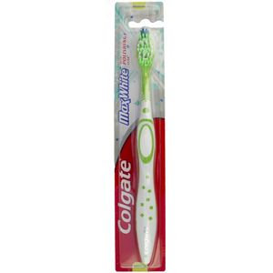 Colgate MaxWhite Tandbørste - Medium - Grøn