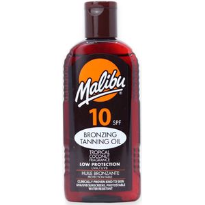 Malibu Bronzing Tanning Oil SPF 10 Tropical Coconut 200 ml