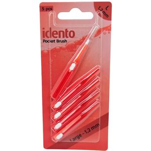 Idento Pocket Brush  5 stk.