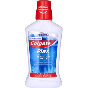 Colgate Plax Sensation White Zero Alcohol 500 ml