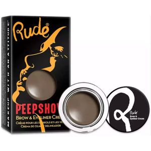 Rude Cosmetics Peep Show Brow & Eyeliner Cream Private Moment 88034 (U) 3 g
