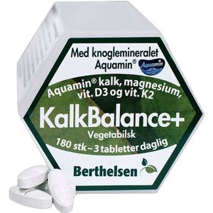 Berthelsen Naturprodukter - KalkBalance+  180 stk.