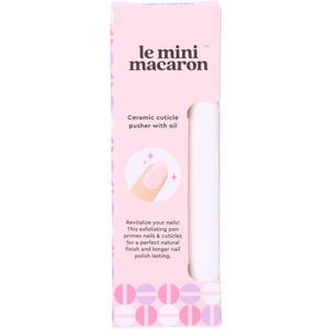 Le Mini Macaron Ceramic Cuticle Care Tool With Oil 1 ml