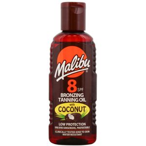 Malibu Bronzing Tanning Oil with Coconut SPF 8 100 ml