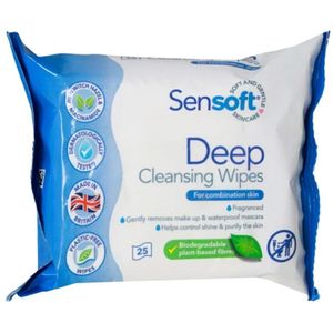 Sensoft Deep Cleansing Skincare Wipes